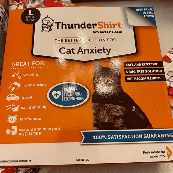 Cat Thundershirt Large - Picture 2 of 2